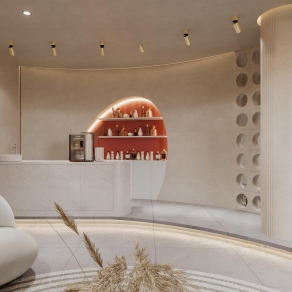 侘寂风会所3D模型下载